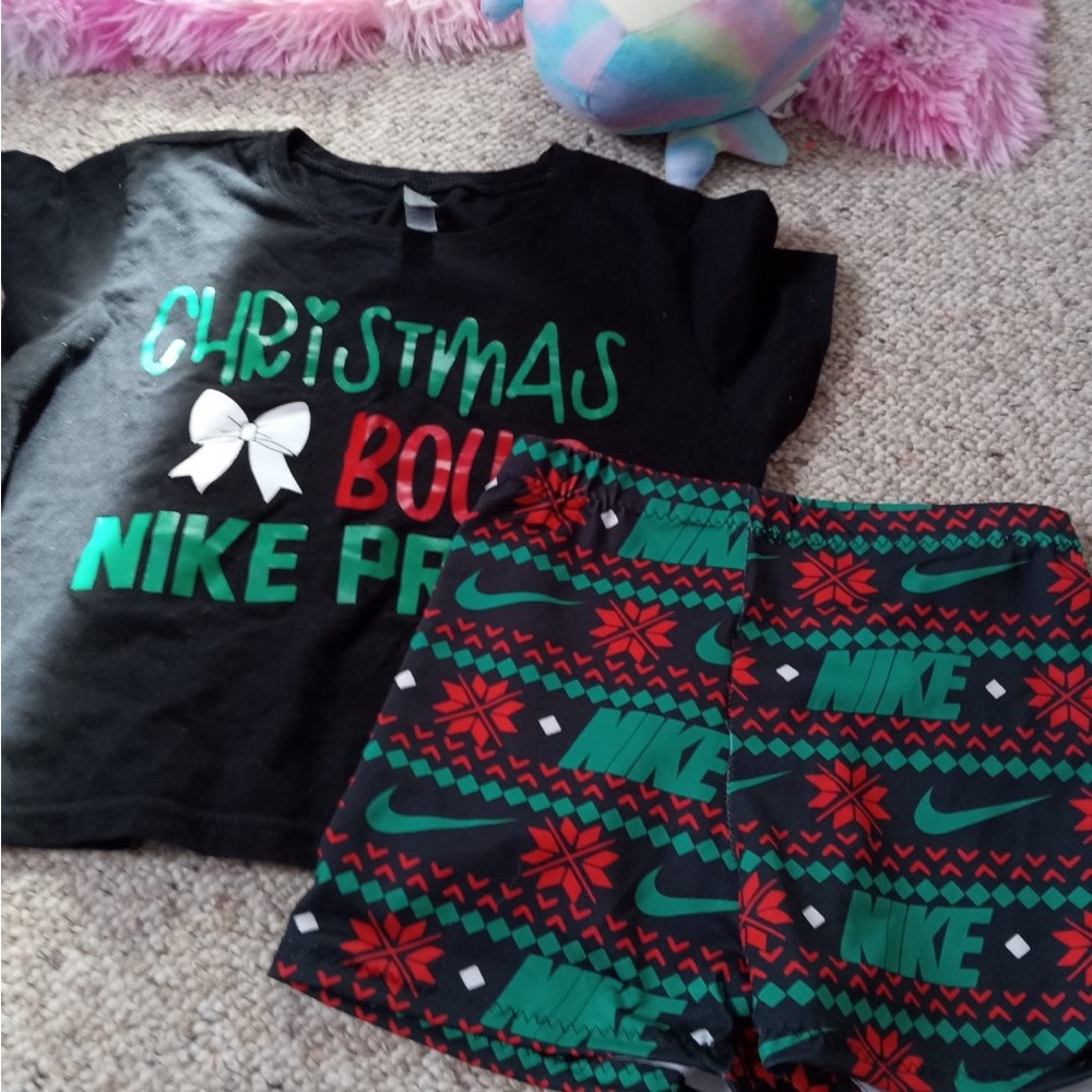 Big bow Nike pro set